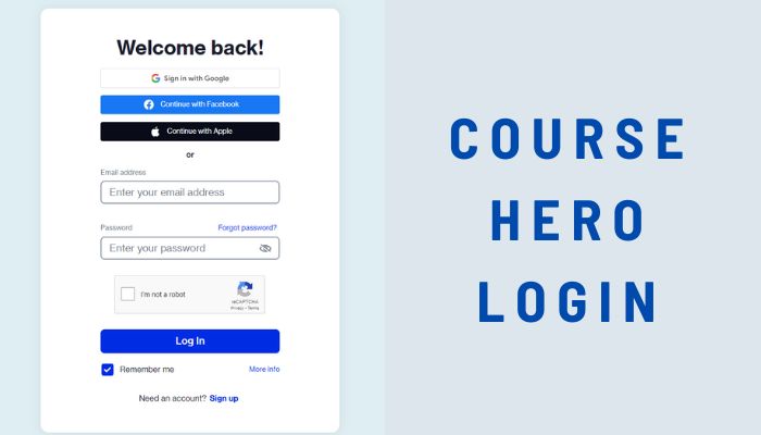 Course Hero Login