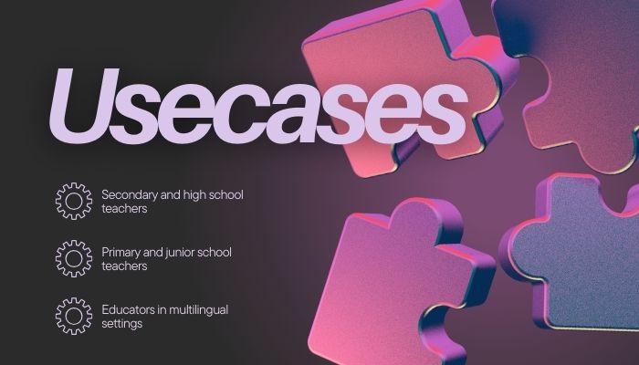 Teachers Report UseCases