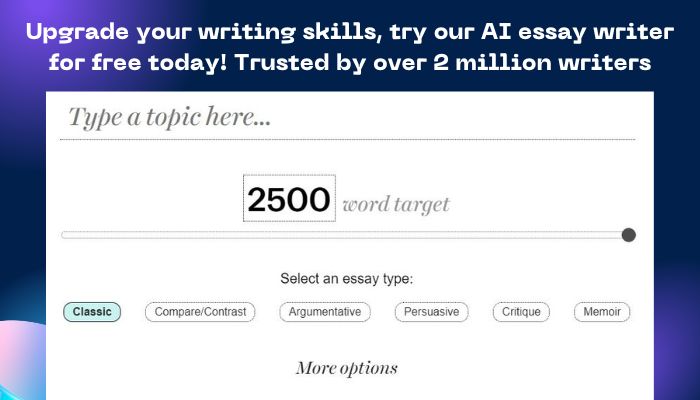 The Good AI Essay Writer