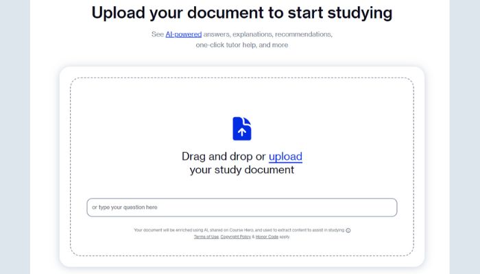 Upload your document to start studying